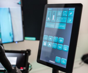 Touch display control panel